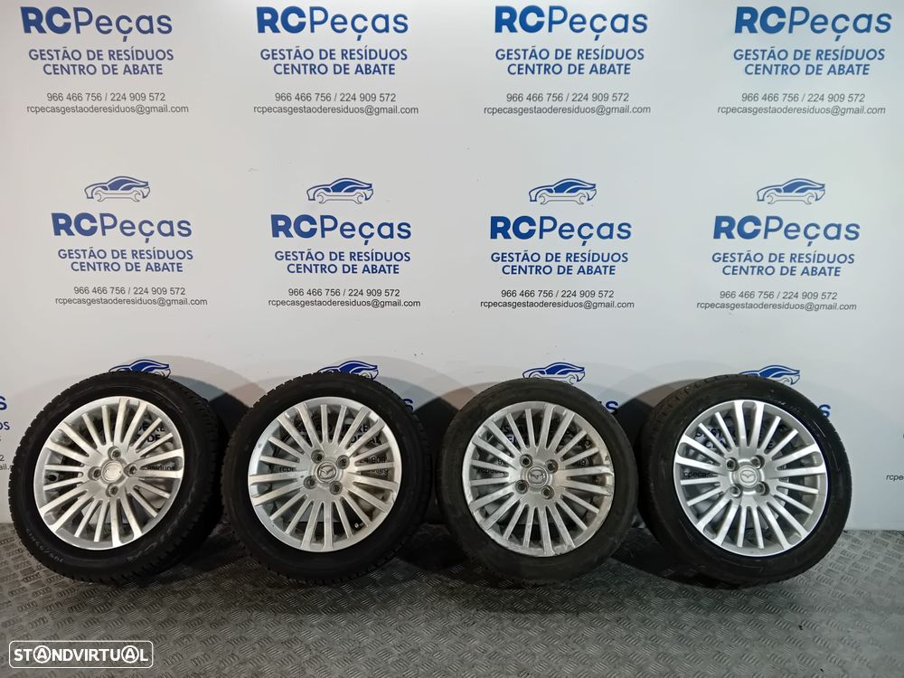 .Conjunto Jantes 15 Mazda MX-5 195x50xR15 Original - 2