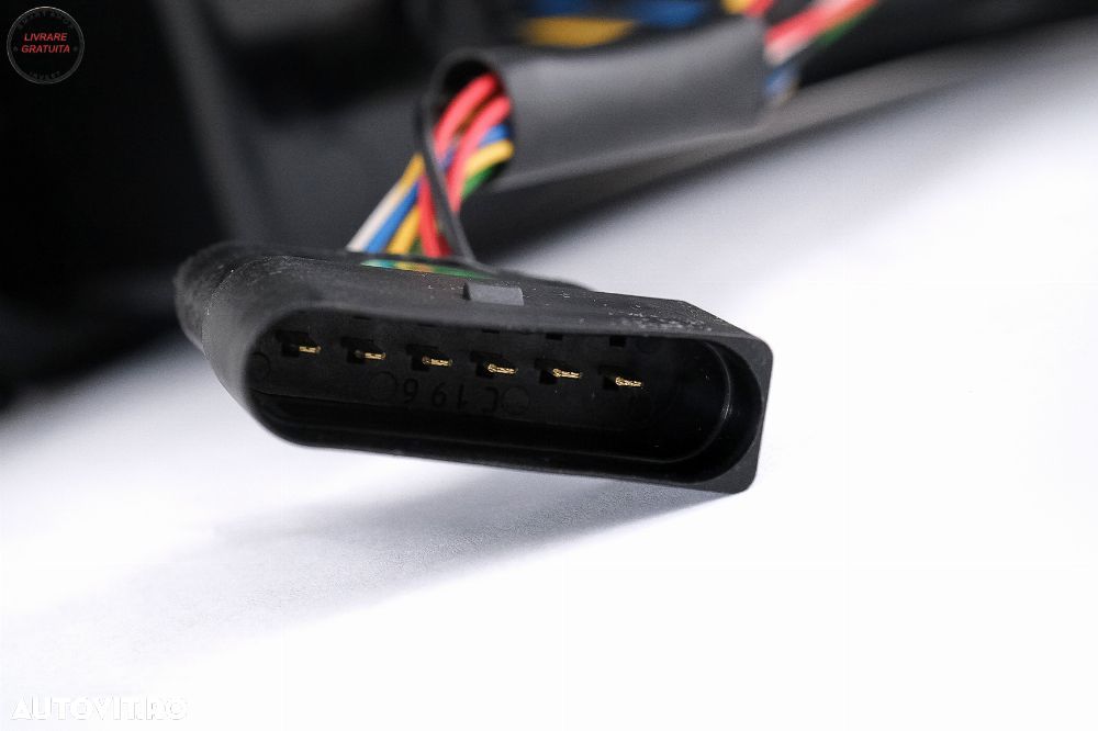 Stopuri Full LED VW Transporter V T5 Facelift (2010-2015) Rosu Fumuriu- livrare gratuita - 20