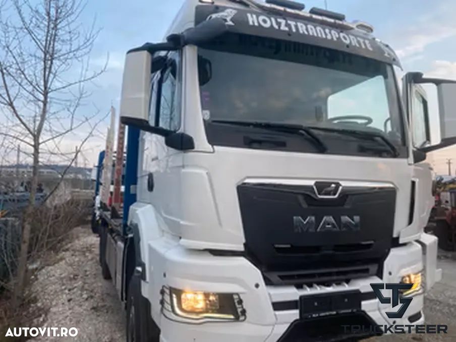 MAN TGS 33.510 | Euro 6d | Retarder | 6x6 | Manuala | Macara Penz 15Z - 2