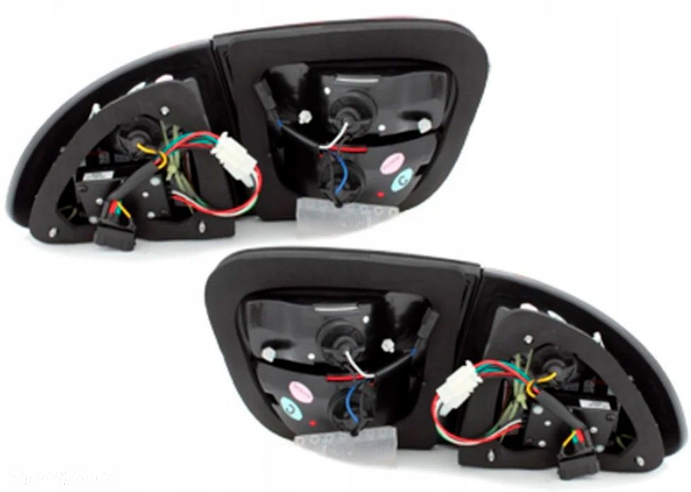 Lampy tyl ne kpl Led Diodowe Diody Tuning Red White Seat Leon I 1 1m 99-04 - 8