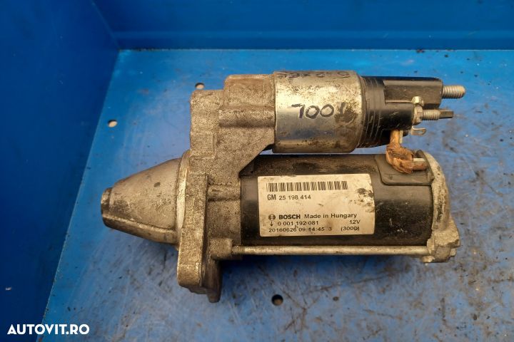 Electromotor 25198414   0001192081 MX1253 Opel Corsa E [2014 - 2020] - 2