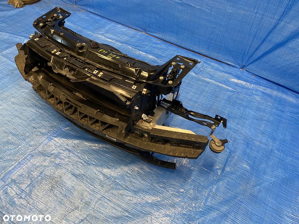 PAS PRZEDNI WZMOCNIENIE BELKA CHŁODNICE WENTYLATOR  KOMPLET MANUAL BMW 320D 2.0D N47 F30 F31 - 8