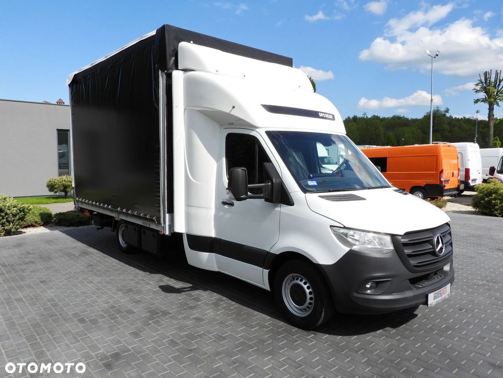 Mercedes-Benz SPRINTER 316 PLANDEKA WINDA 10 PALET WEBASTO TEMPOMAT PNEUMATYKA KLIMATYZACJA  160KM - 5