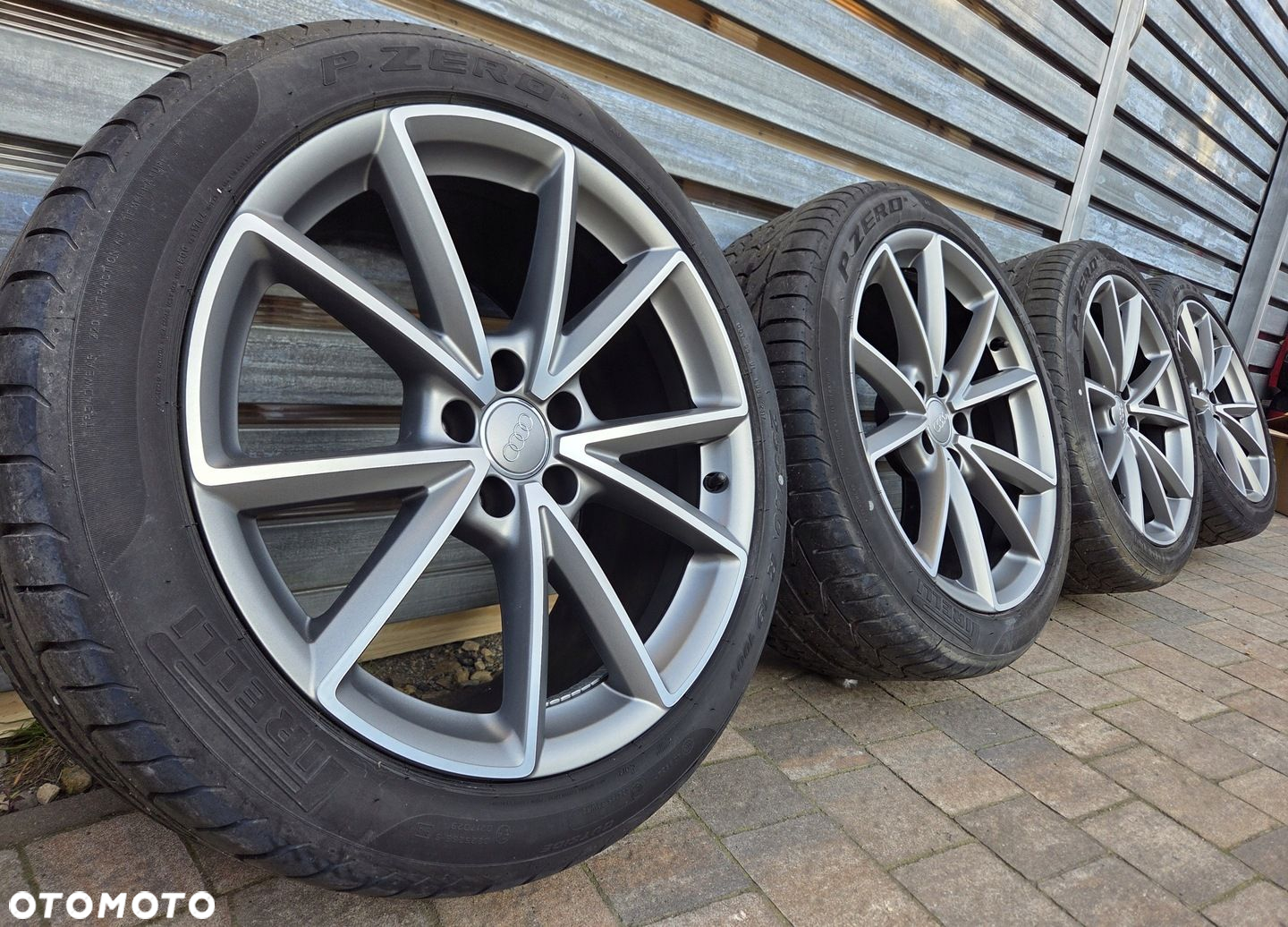 AUDI OE A6 A7 C7 A8 D4 KOŁA FELGI OPONY 5x112 255/40r19 ET32 9J 4H0601025CE - 3