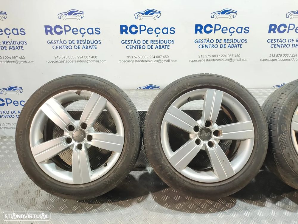 Conjunto Jantes 17 Originais Audi TT 8J ET47 5x112 - 4