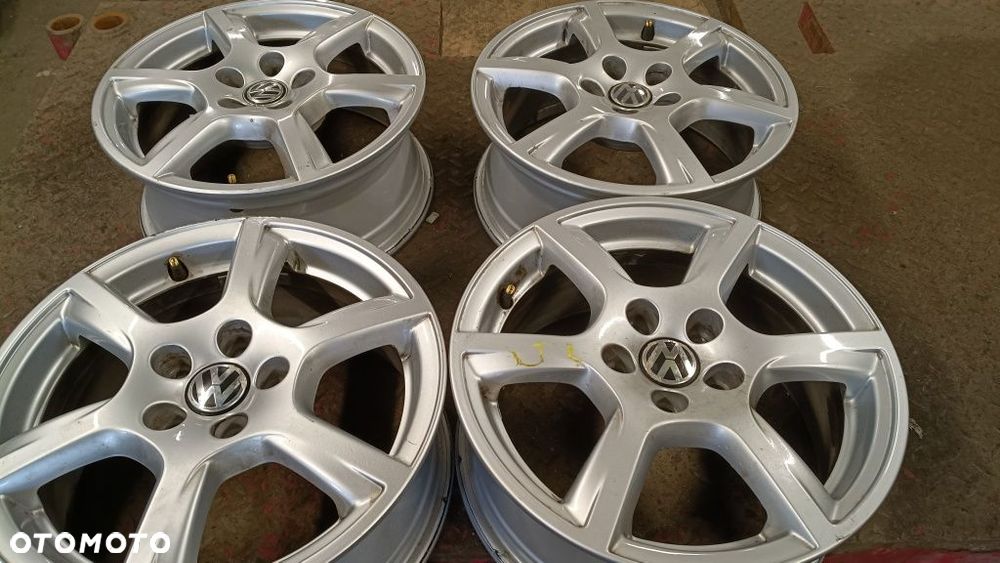 5x100 15 cali felgi aluminiowe oryginalne oem volkswagen skoda seat itp