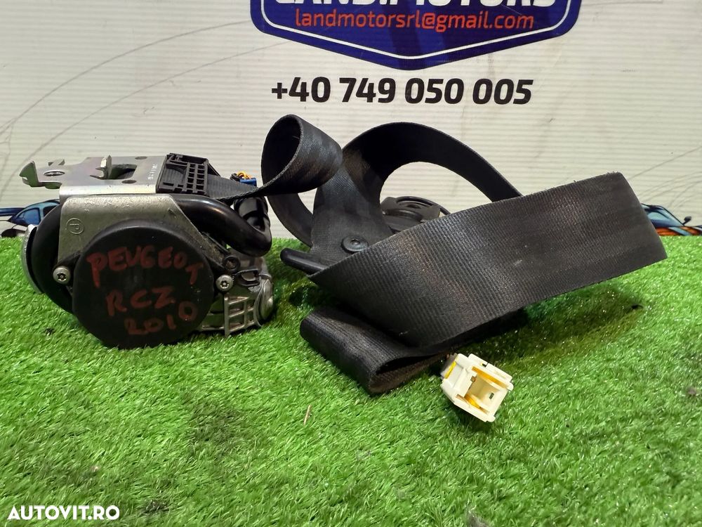 CENTURA SIGURANTA FATA PEUGEOT RCZ 1.6 BENZINA 2010 COD OEM 0409201 0265590 2009-2013 - 3