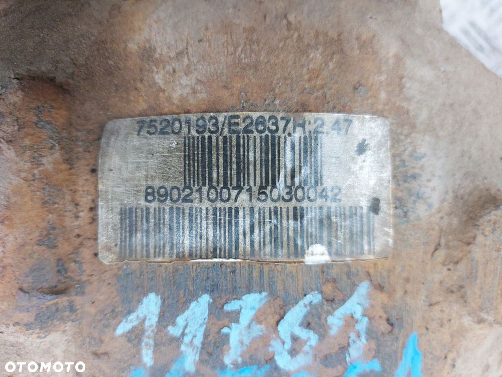 Most tylny TYŁ BMW E46 1998-2007 2,0 DIESEL PRZEŁOŻENIE 2,47 7520193 - 4