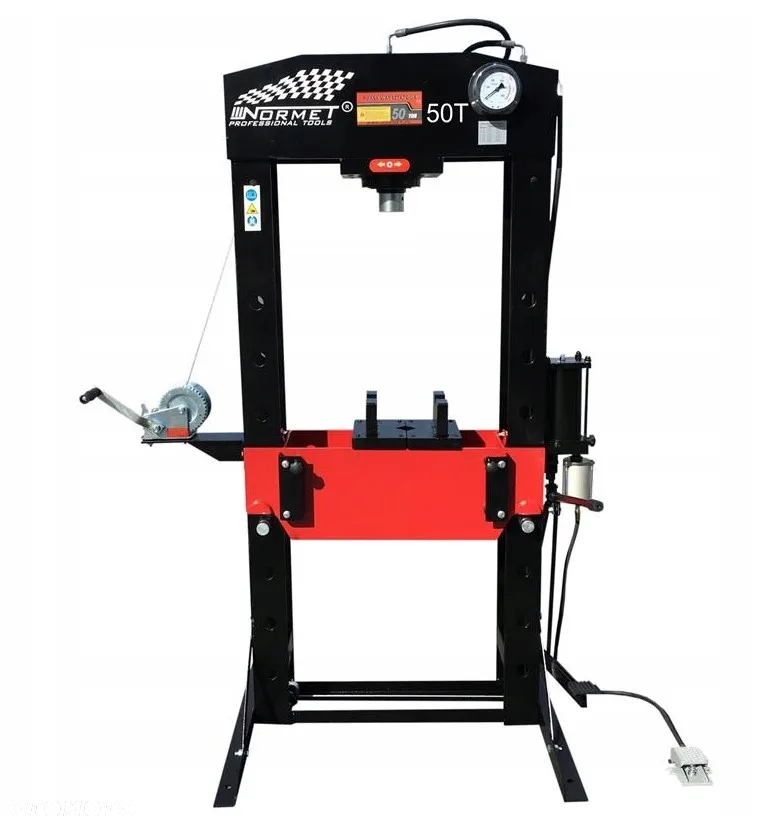 PRASA WARSZTATOWA HYDRAULICZNA SPAWANA 50T NORMET - 4