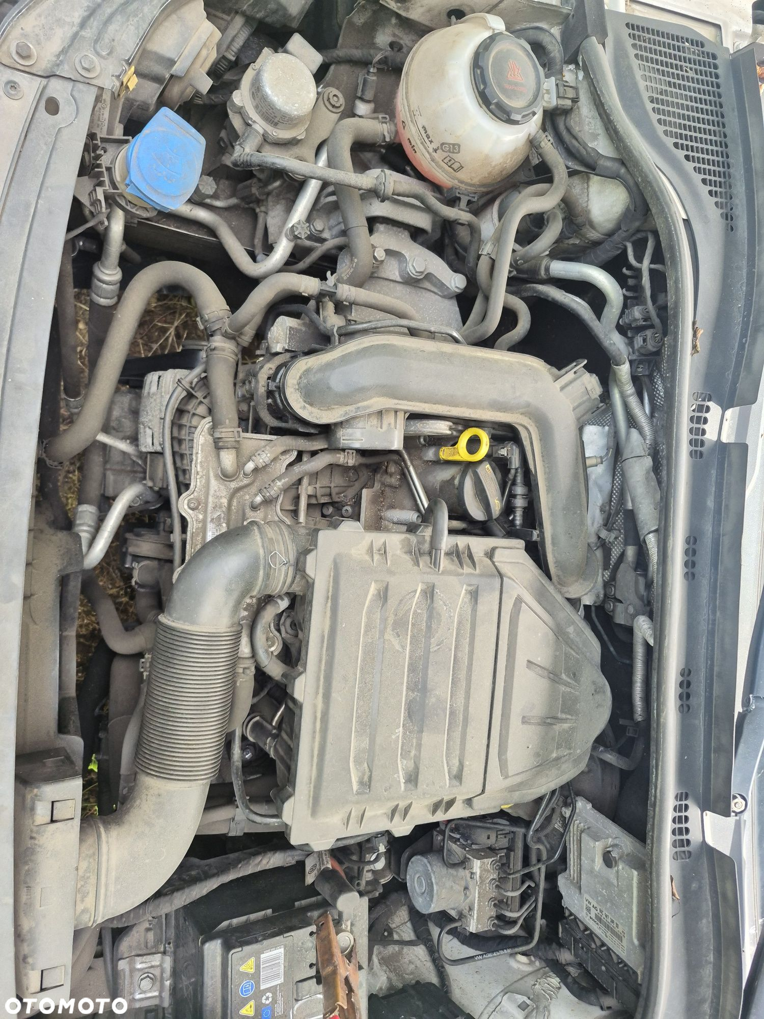 Silnik 1.0 TSI 70kw 95km symbol DKLD toledo iv audi a1 fabia III rapid - 2