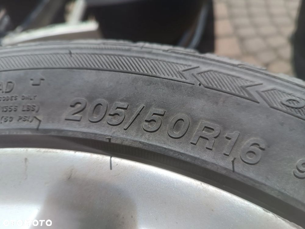 Volvo V40 S40 -alufelgi 4 sztuki Komplet felgi aluminiowe 16 cali opony 205/50/16 - 3