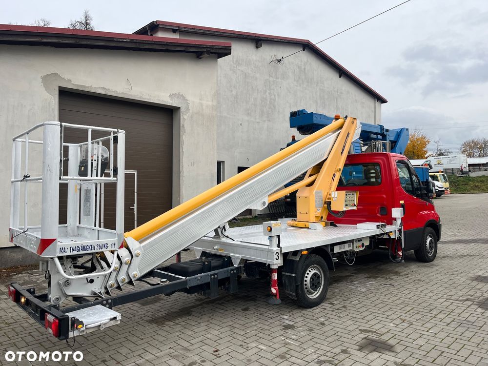 Iveco Podnośnik Koszowy 24 Metry 15 w Bok Multitel Mt240 Zwyżka Tylko 17 tys Km !!  UDT jak Wumag Ruthmann GSR - 3