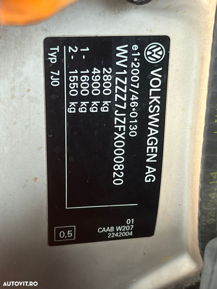 Volkswagen Transporter Doka cu Bena - 13