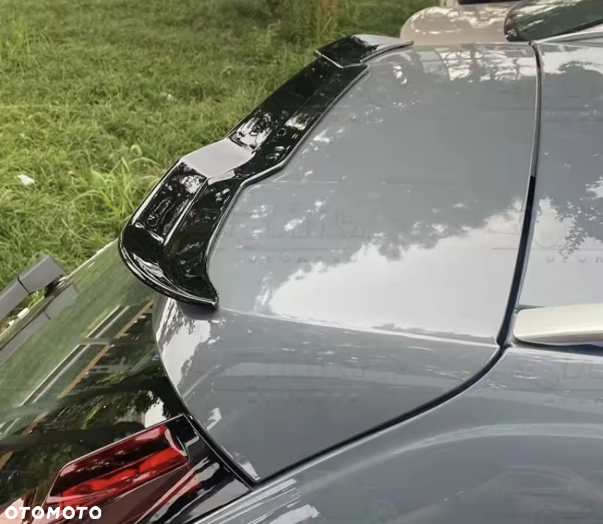 Volvo V90 Spoiler Lotka Dokładka Tylna Czarny Połysk - 4