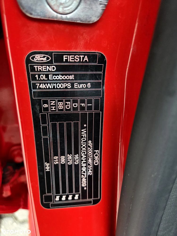 Ford Fiesta 1.0 EcoBoost S&S TREND - 22