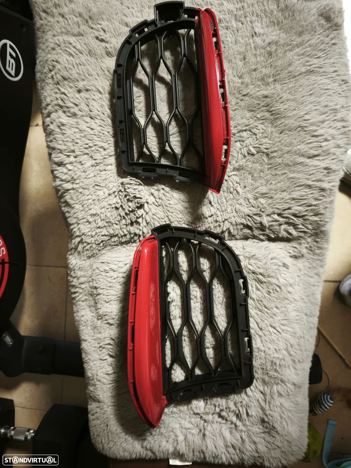 Grelhas parachoque mini F56 F57 JCW - 1
