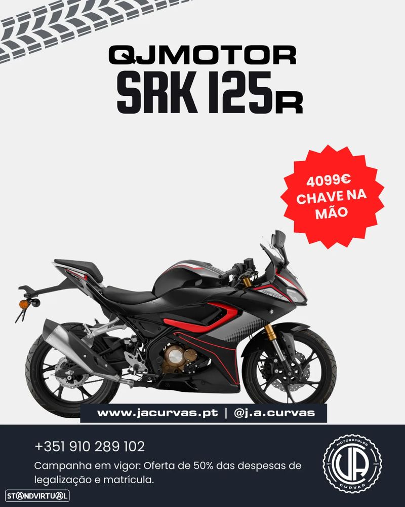 QJ Motor SRK 125R (CAMPANHA EM VIGOR) - 1