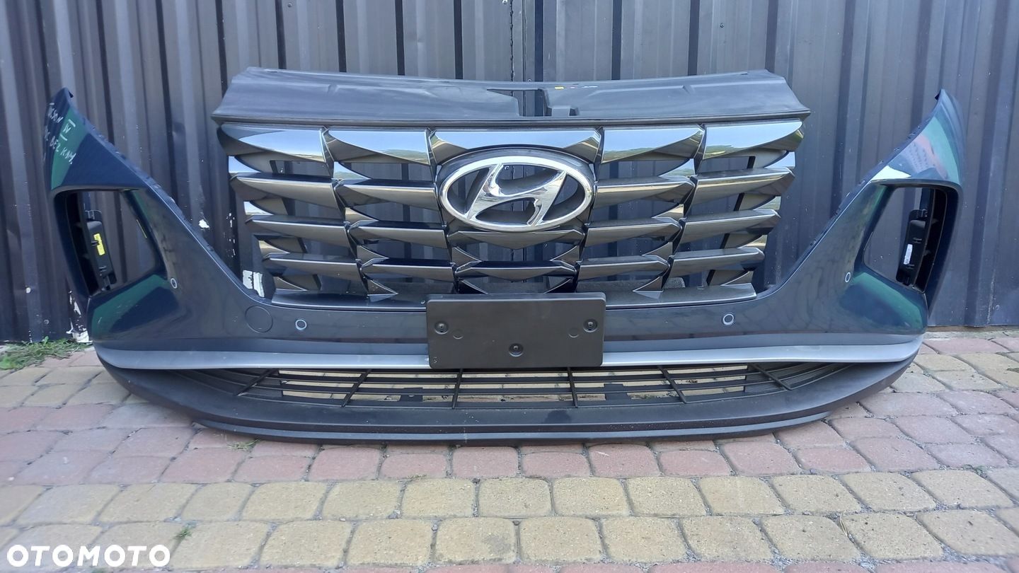 HYUNDAI TUCSON IV TG8 ZDERZAK PRZÓD 4 PDC KOMPLET WIĄZKA BEZ KAMERY - 1