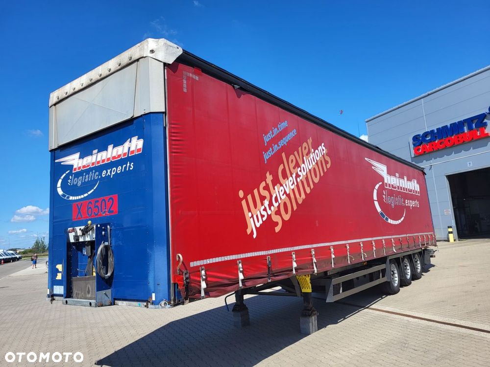 Schmitz Cargobull SCS Mega Varios; dach podnoszony; koła 385/55 R22,5 - 2