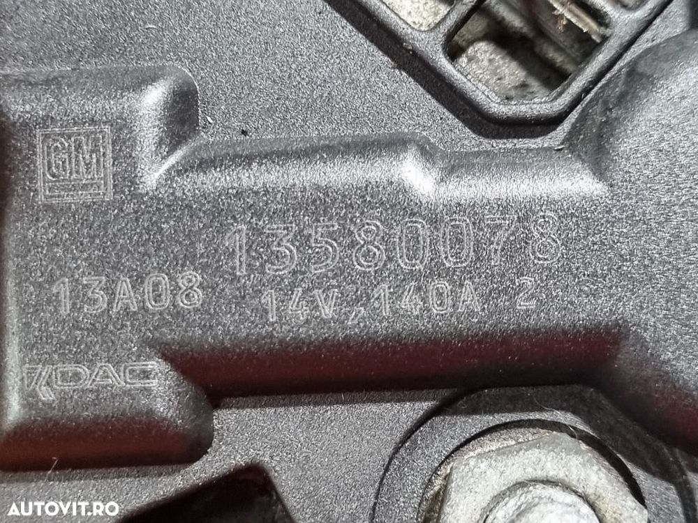 Alternator Opel Antara Facelift 2.2 D 2010 - 2015 184CP 2231CC Z22D1 (1278) Diesel ... - 4