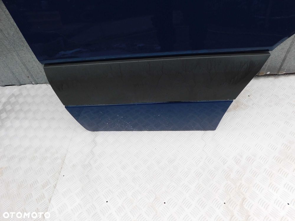 Drzwi Przednie Prawe Pasażera Mercedes Sprinter W906 VW Crafter Niebieskie OEM - 4