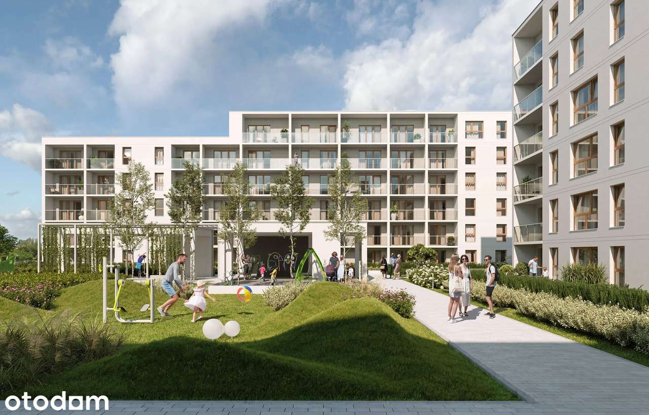 2-pokojowe mieszkanie 42m2 + loggia Bez Prowizji
