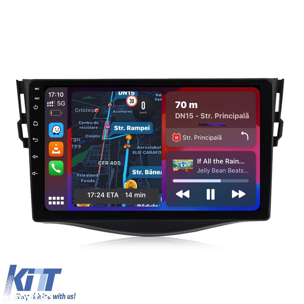 Navigatie Dedicata Toyota Rav 4 (2006-2013), 9Inch, 1Gb Ram, 32Gb Stoc - 2