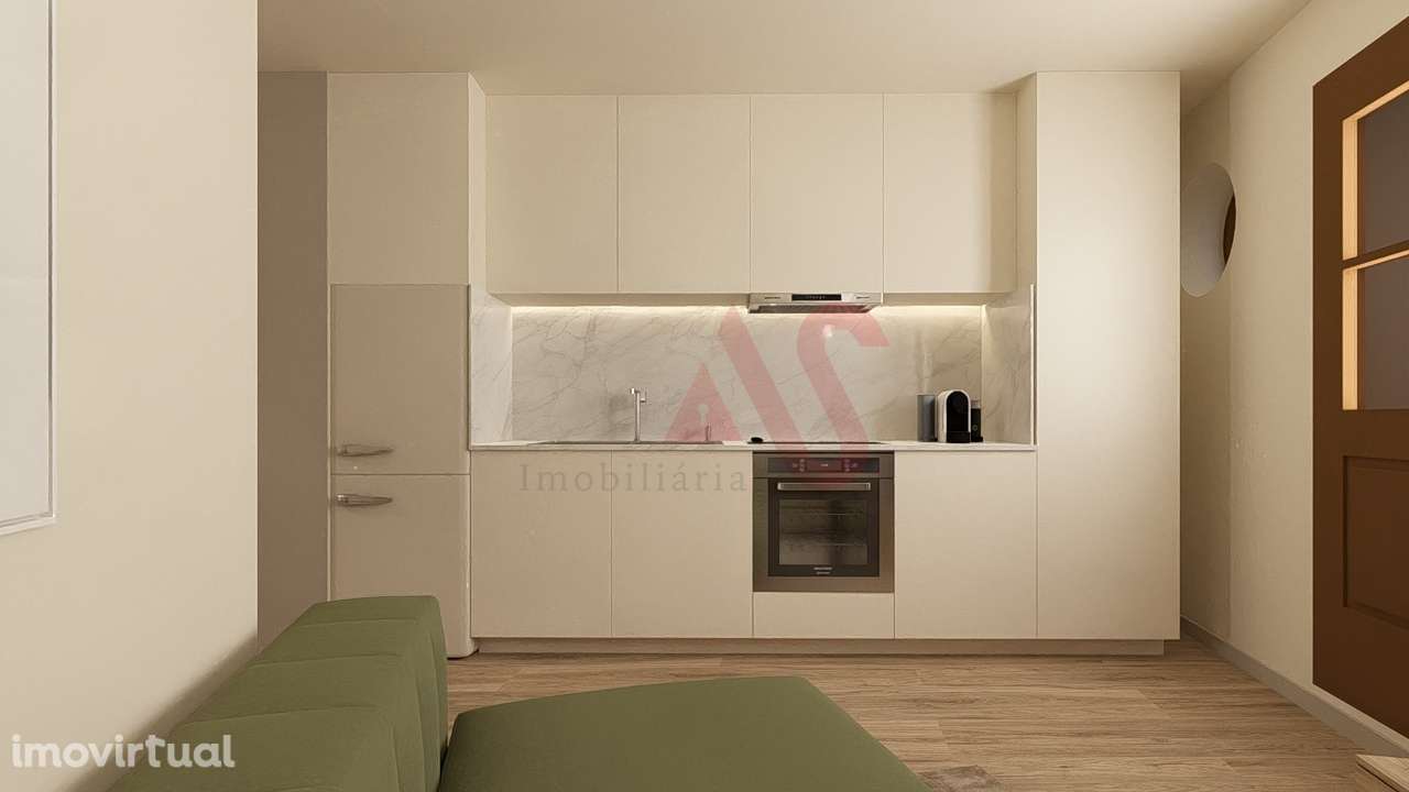 T1 em Águas Santas com Terraço localizado em Águas Santas - Grande imagem: 2/16