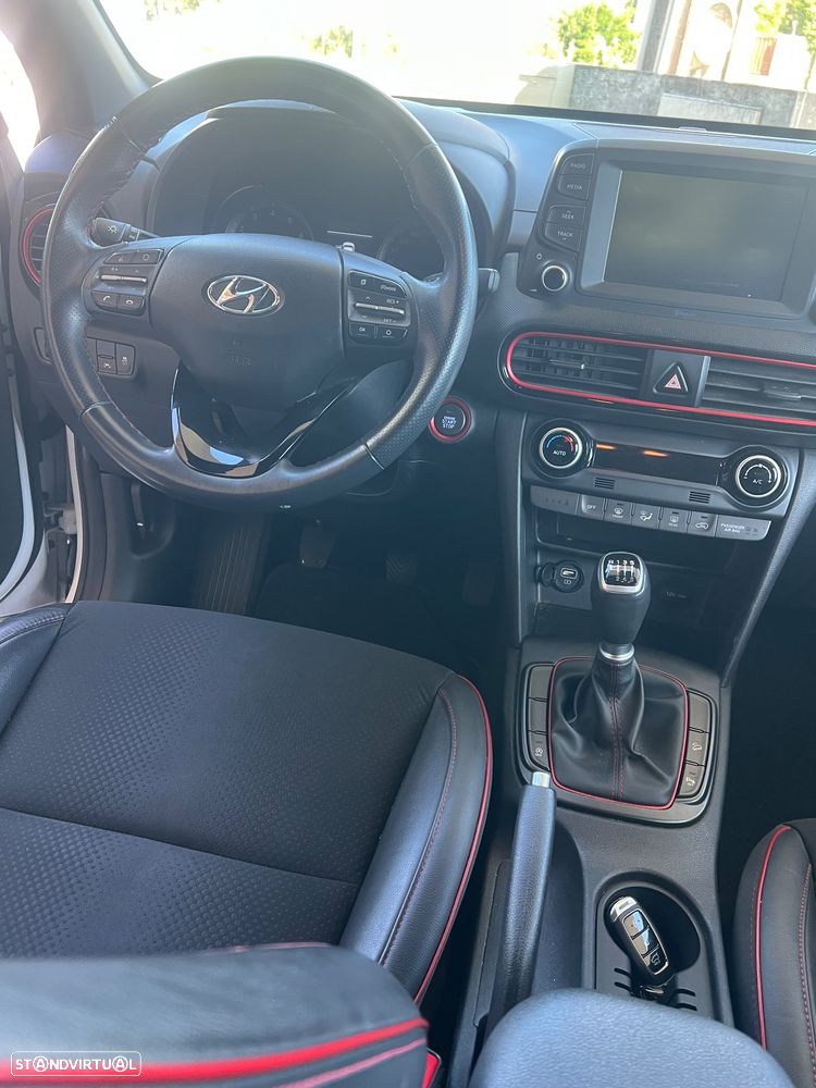 Hyundai Kauai 1.0 T-GDi Premium Pele/Tec Ver.+Nav+Vision - 13