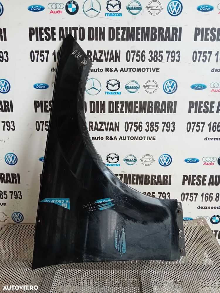 Aripa Dreapta Mercedes C Class W204 Facelift 2011-2014 Originala LICHIDARE STOC - 1