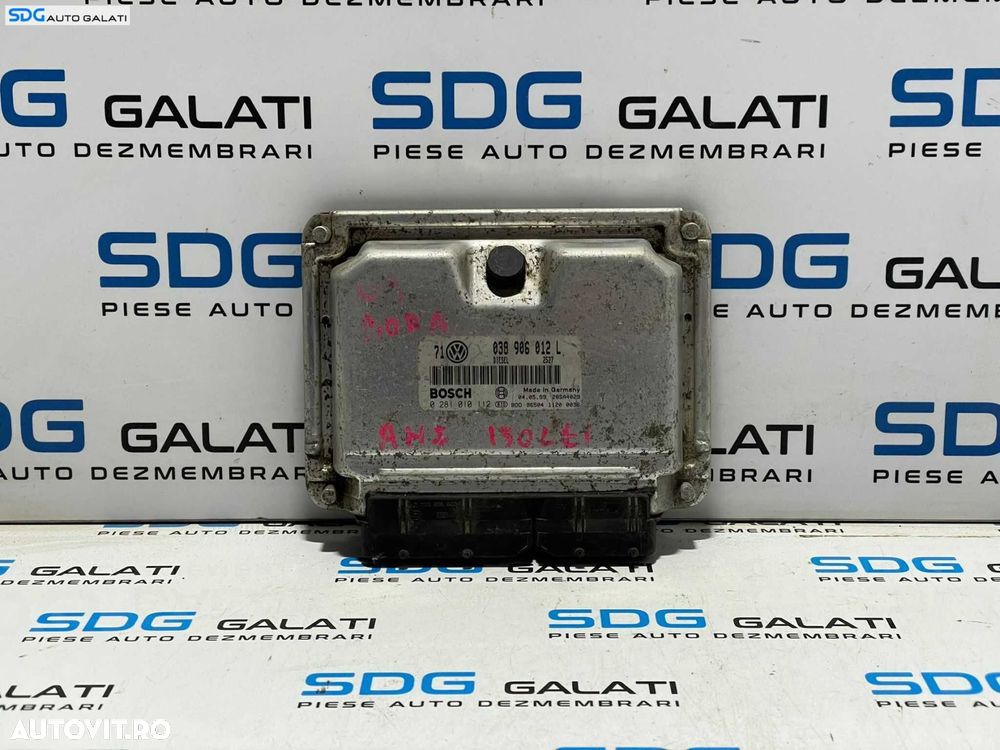 ECU Calculator Motor Bosch Volkswagen Golf 4 1.9 AHF 1998 - 2005 Cod 038906012L 0281010112 [L3192] - 1