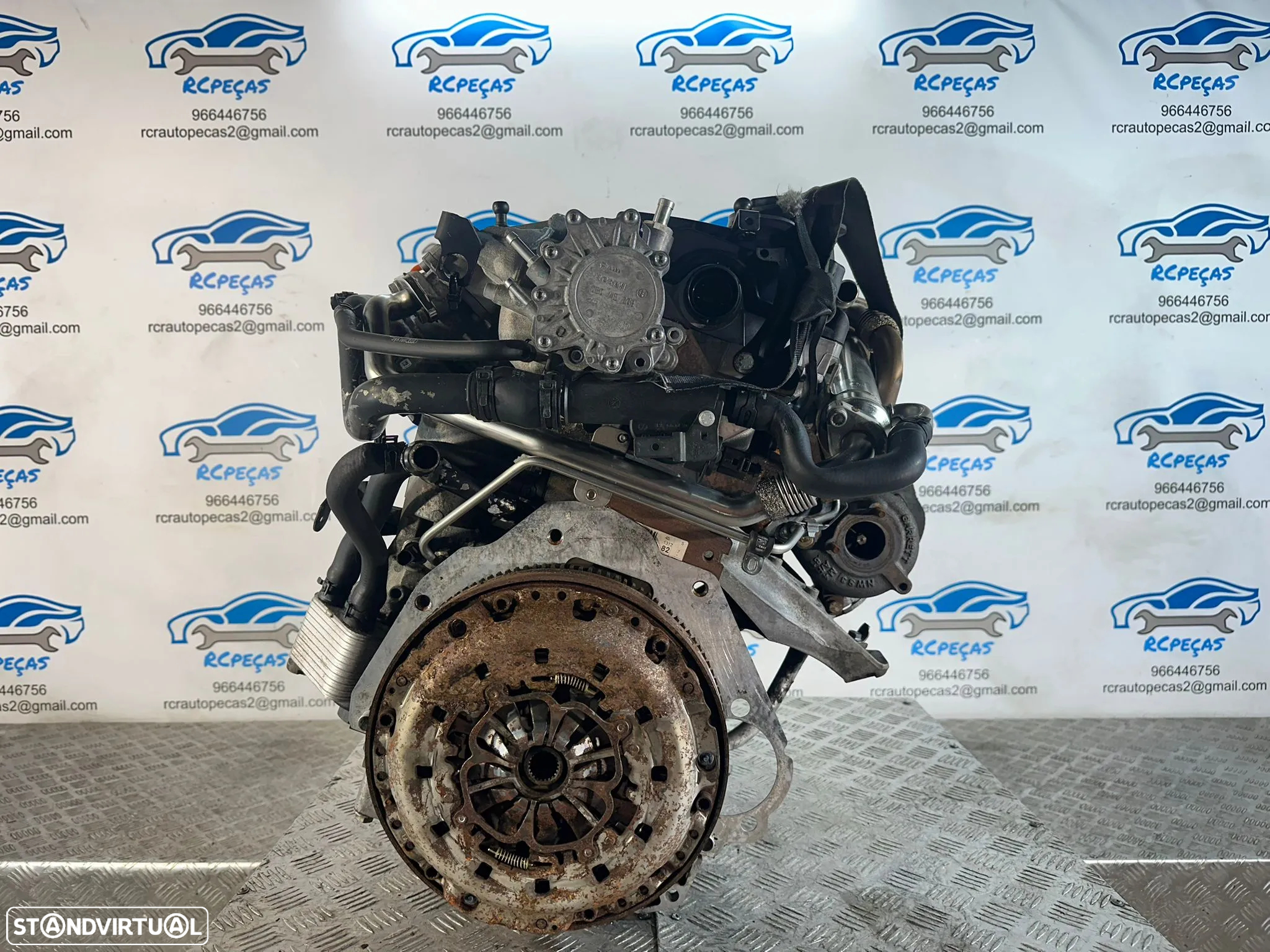 Motor Completo BRE Audi 2.0 TDi 140cv 16v Bosch 2004 - 2008 - 8