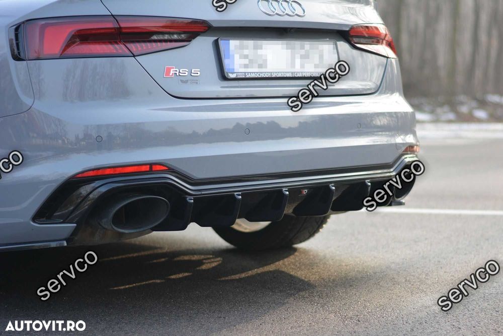 Prelungire difuzor Audi A5 RS5 Coupe Mk2 F5 2017-2019 v11 - Maxton - 2