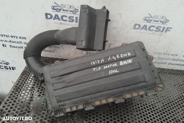 Carcasa filtru aer Seat Ibiza 4 6J  [din 2008 pana  2012] Hatchback 5-usi 1.4 MPI MT (85 hp) - 2