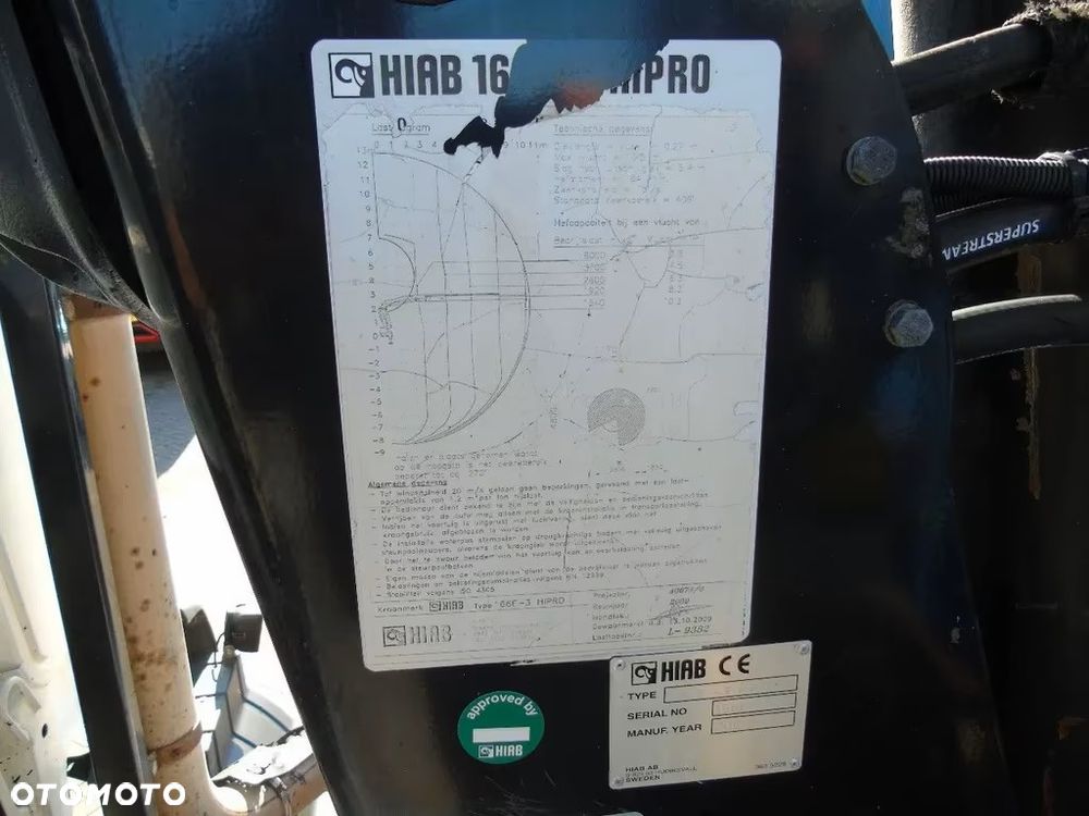 MAN TGS 26.400 6x6 – Wywrotka 3-stronna Meiller + Żuraw HIAB 166 E3 HIPRO – 429.222 km – Euro 4 - 38