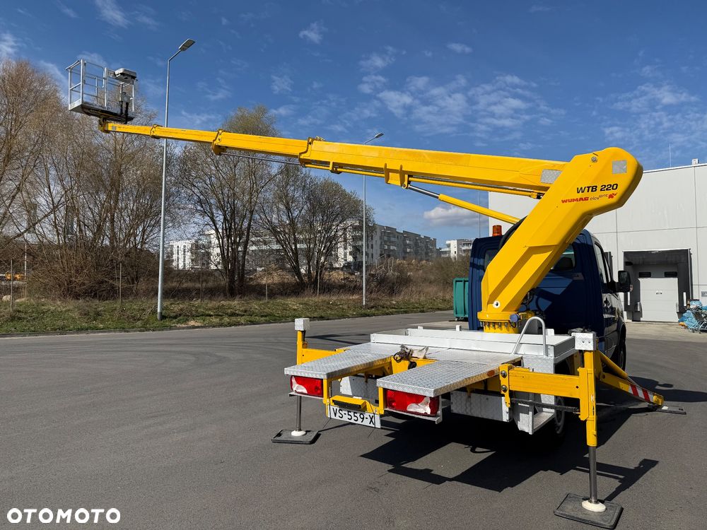 Mercedes-Benz Podnośnik Koszowy Wumag WTB 220 22 metry 14 w Bok Pilot UDT Palfinger zwyżka jak Gsr Ruthmann Multitel - 19