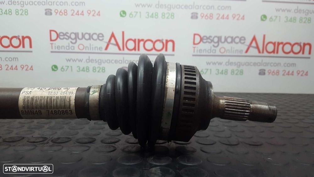 TRANSMISSÃO FRENTE ESQUERDA PEUGEOT PARTNER (S2) COMBI PLUS - 9