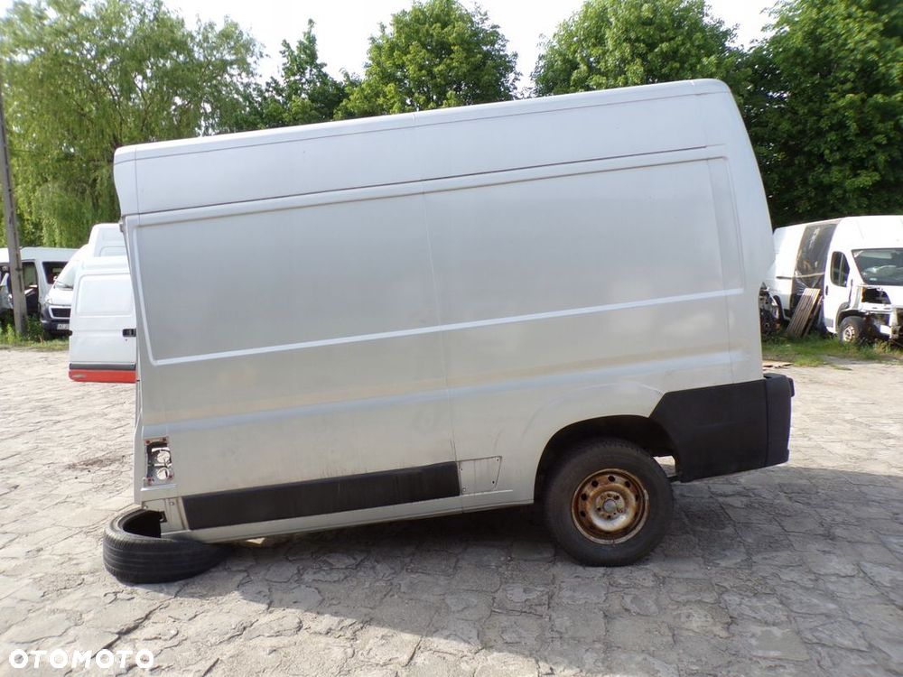 DUCATO BOXER JUMPER 14- bok LEWY L2 H2 kolor SREBRNY metalik - 2