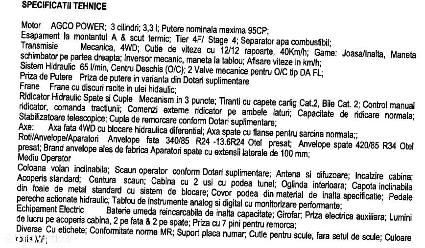 Massey Ferguson 4709 Cab ES 4WD MR - 3