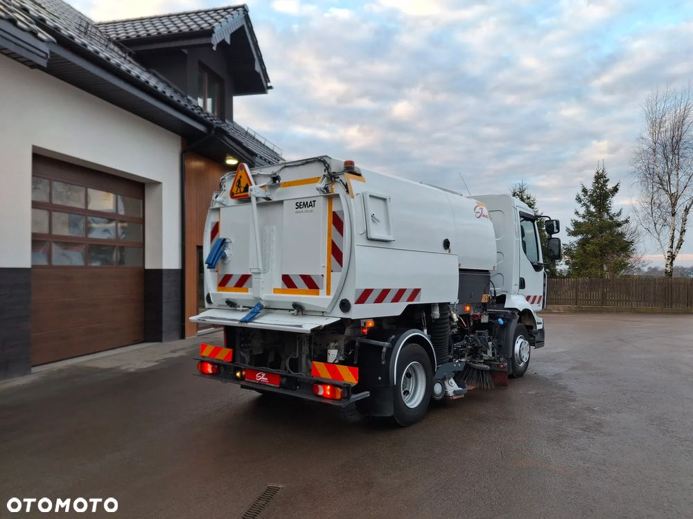 Renault Midlum 220 Zamiatarka Johnston VS500 Szczotki L/R Obie Strony KARCHER Listwy Wysokiego Ciśnienia Bęben + Lanca 2013r - 4