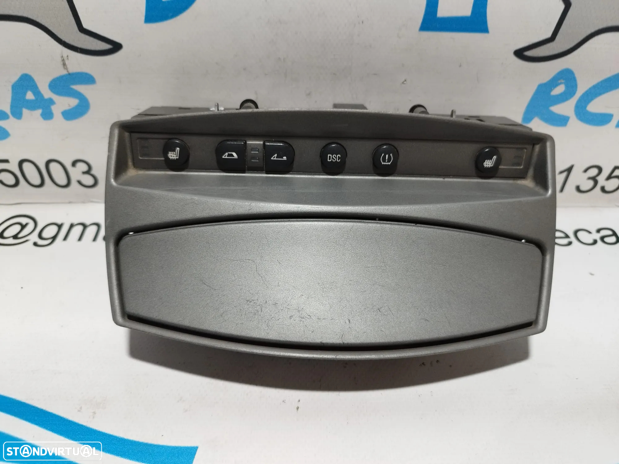 MODULO INTERRUPTOR SWITCH COMANDO CONSOLA CENTRAL AQUECIMENTO DE BANCOS DSC ABERTURA CAPOTA CINZEIRO BMW Z4 E85 CABRIO E86 6926959 03 04 05 06 07 08 - 2