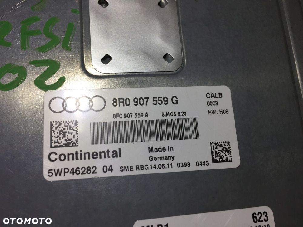audi q5 3.2 fsi komputer sterownik silnika 8r0907559g - 3