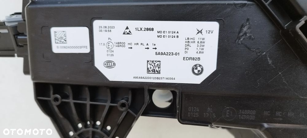 BMW X1 U11 2022- Led Lewa Oryginał Nowa 5A9A223 - 01 - 6