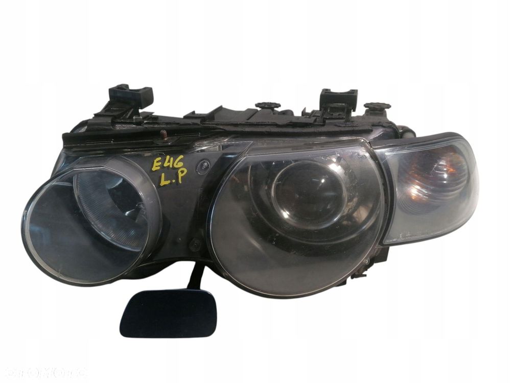 lampa lewa przednia przód dysza bmw e46 compact xenon - 1