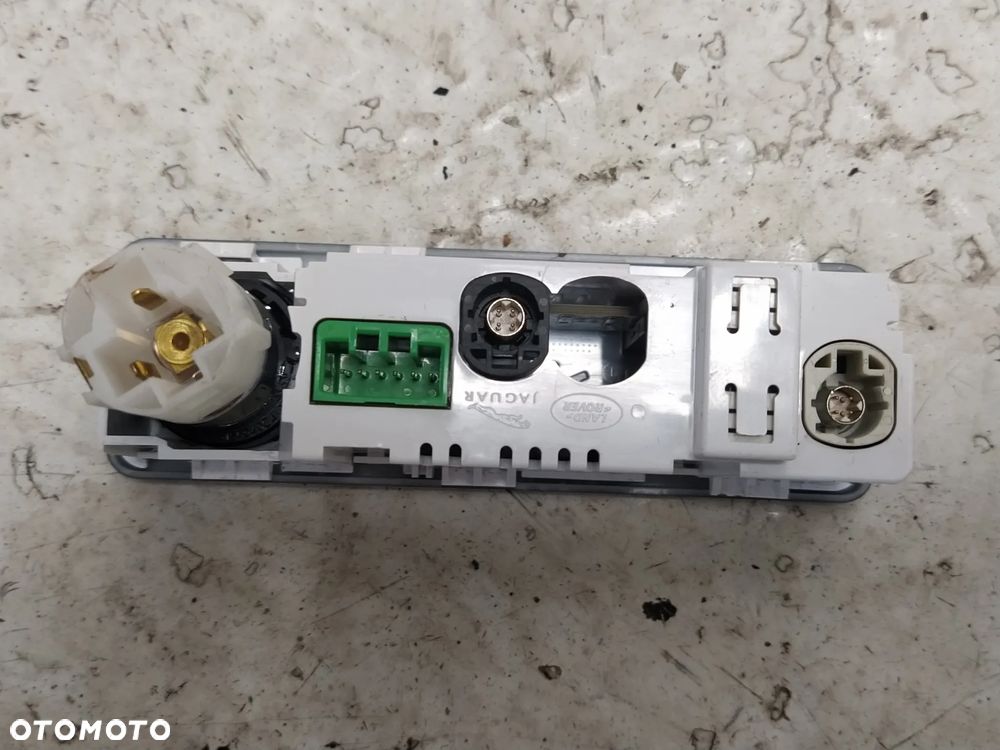 JAGUAR XF X260 UCHWYT TUNEL SCHOWEK NA KUBEK ZAPALNICZKA AUX USB KOMPLET ORYGINAŁ - 11