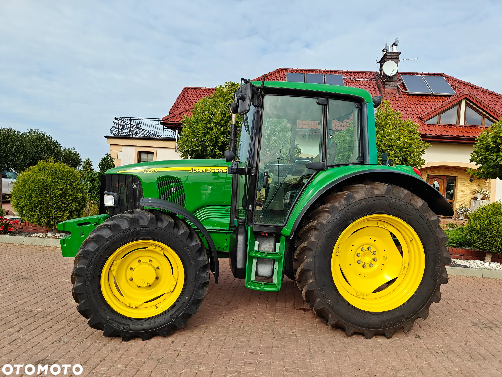 John Deere 6220, 95KM, 4 opony nowe - 5