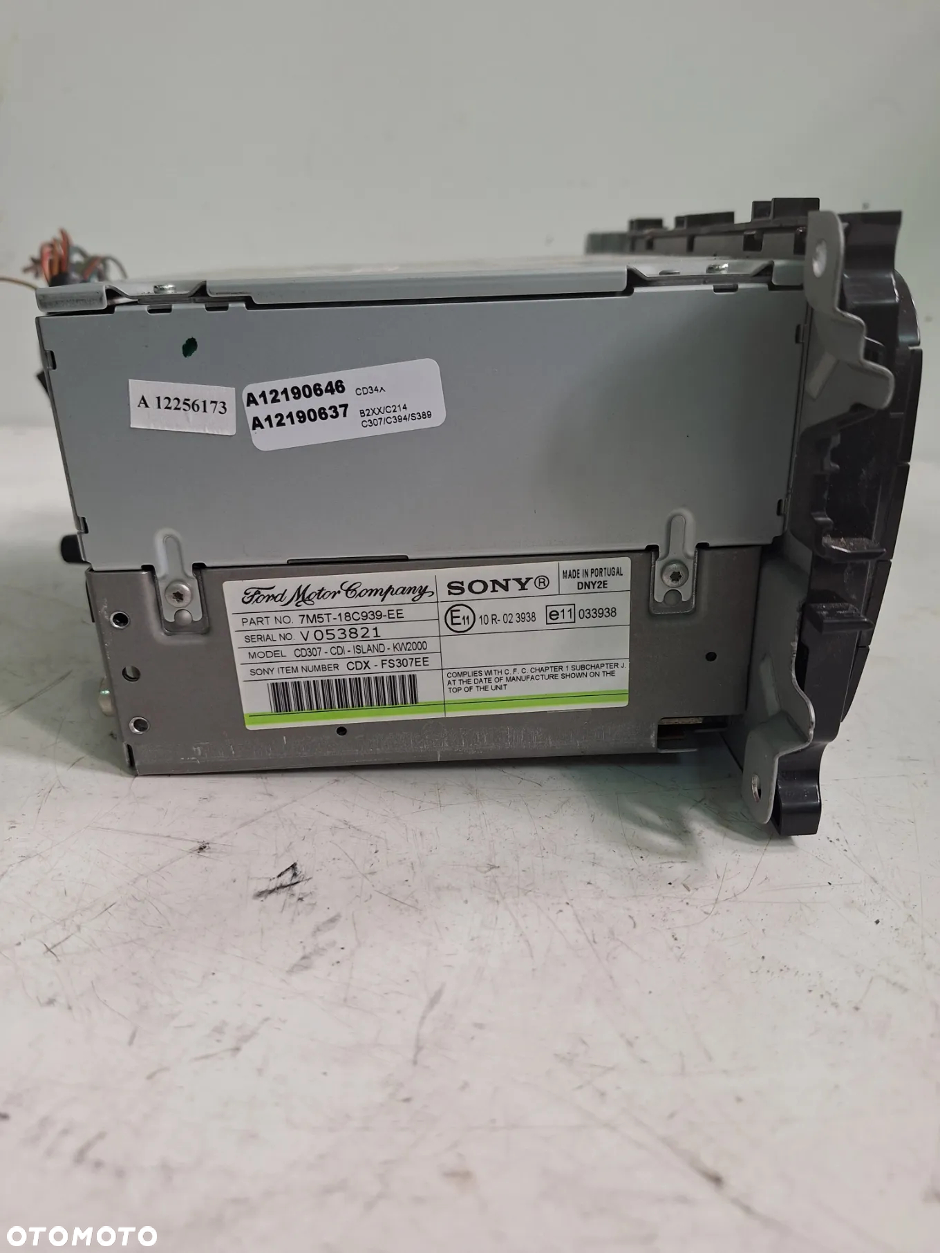 radio fabryczne FORD FOCUS MK2 LIFT 7M5T-18C939-EE  kod 2129     (84/3) - 3