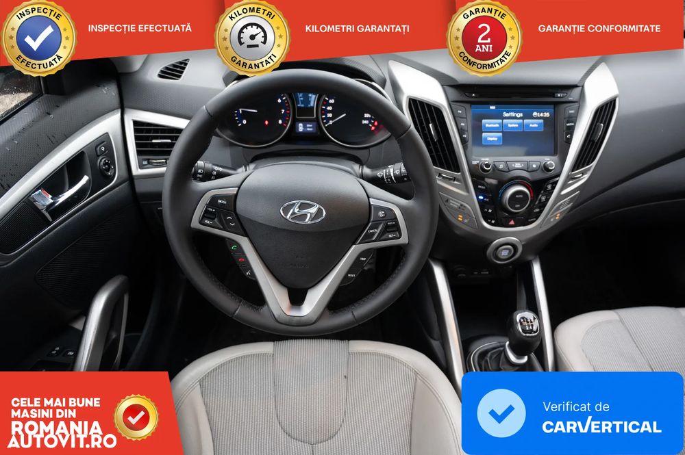 Hyundai Veloster 1.6 blue Premium - 21