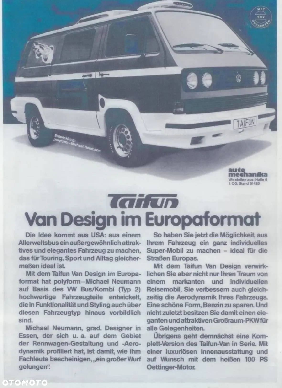 Volkswagen T3 TAIFUN Westfalia - 5
