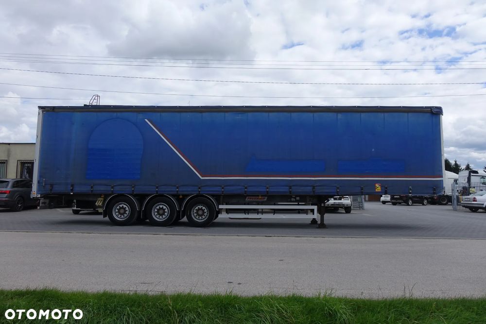 Fruehauf FIRANKA STANDARD / OSIE SAF / OCYNK / PODŁOGA SZYNA DESKA / KOSZ NA KOŁO ZAPASOWE - 4
